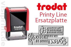 Trodat Printy Ersatzplatten