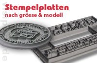 Stempelplatten Ersatzplatten