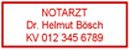 Ersatzplatte Trodat Mobile Printy 9411 - Vorschau