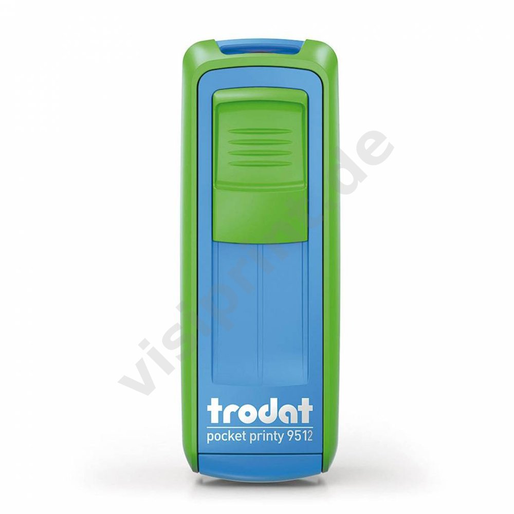 Trodat Pocket Printy 9512 grün-blau