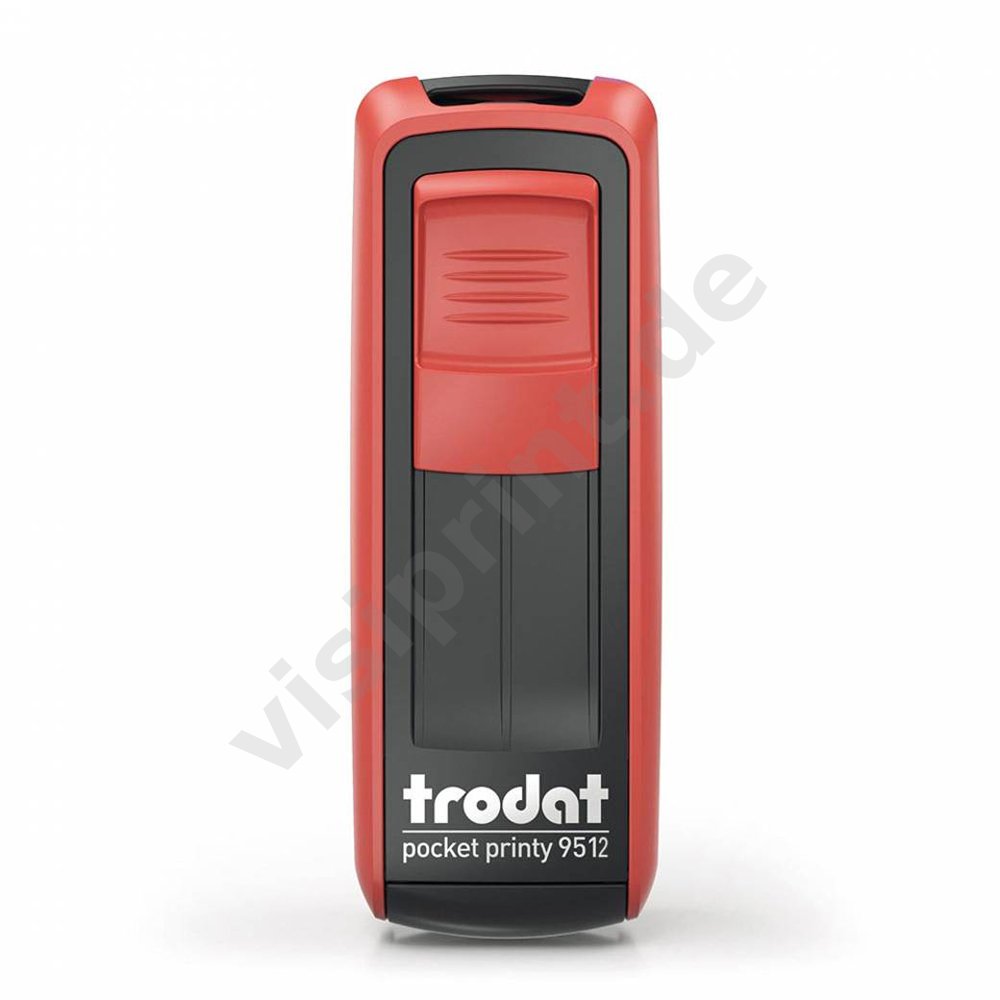 Trodat Pocket Printy 9512 schwarz-rot
