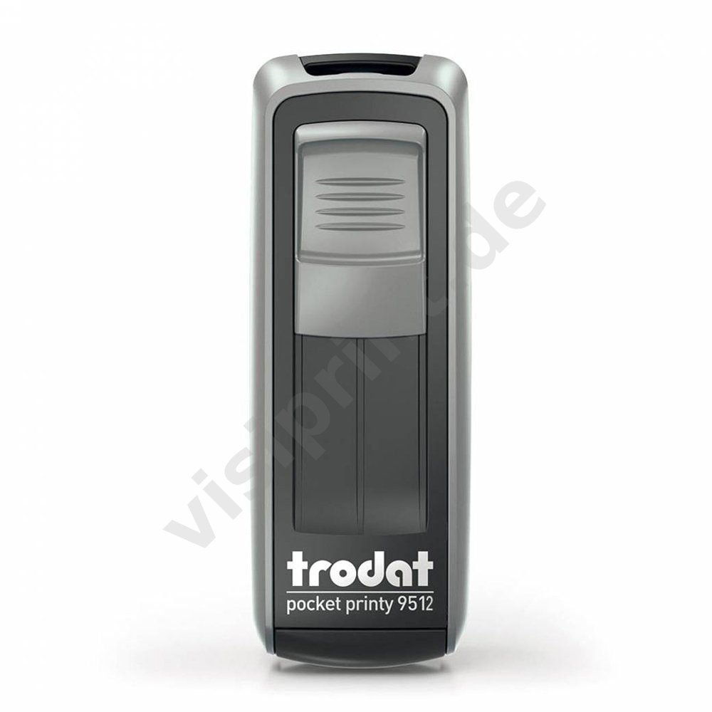 Trodat Pocket Printy 9512 silber-schwarz