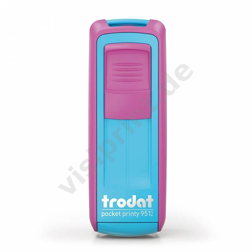 Trodat Pocket Printy 9512 pink-türkis